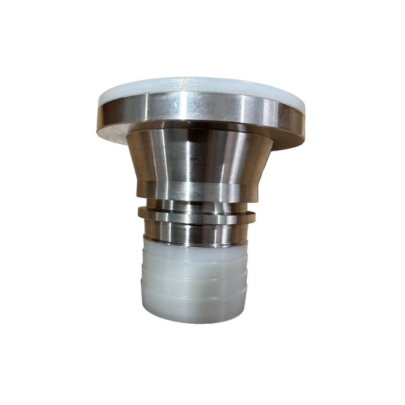 Brida giratoria con espiga dentada y cuello de seguridad - Recubierto de PFA Brida giratoria con espiga dentada y cuello de seguridad - Recubierto de PFA