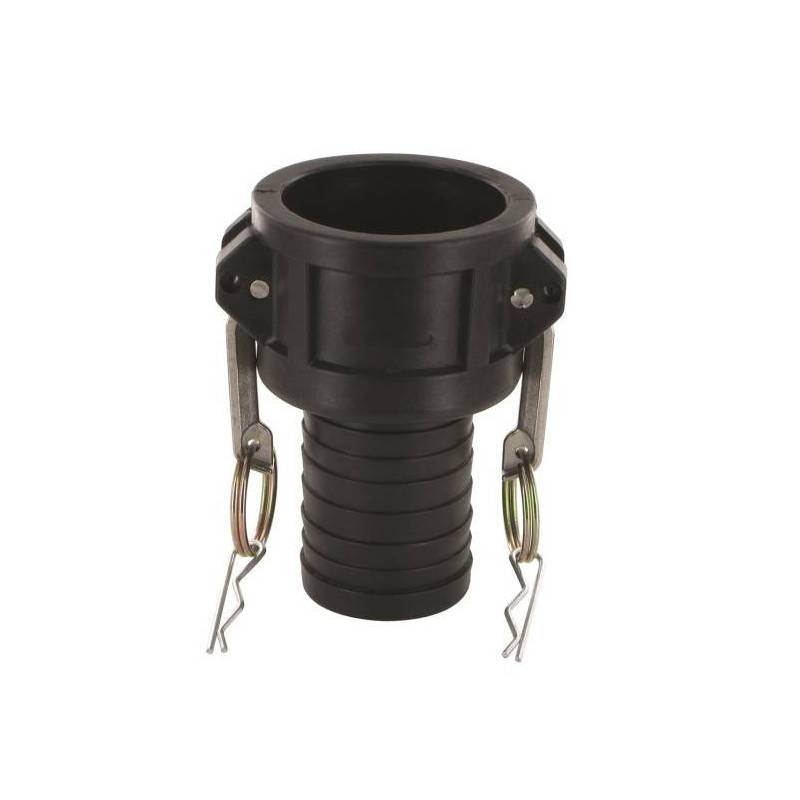 Camlock tipo C: acople hembra - espiga para manguera - Junta EPDM