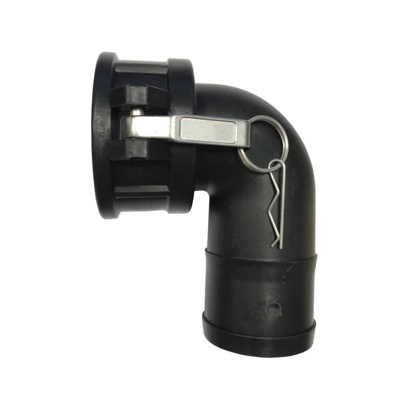 Camlock hembra tipo C 90° - MIL A-A-59326A - Junta EPDM