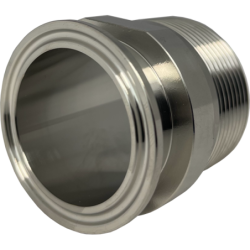 Racor Clamp - rosca macho BSPP - DIN32676