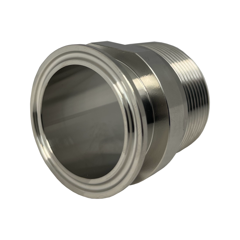 Racor Clamp - rosca macho BSPP - DIN32676