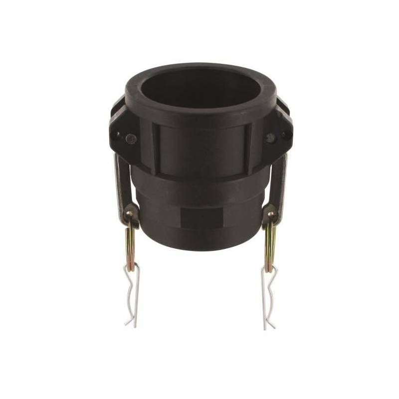 Camlock tipo D: acople hembra - rosca hembra BSPP- Junta EPDM