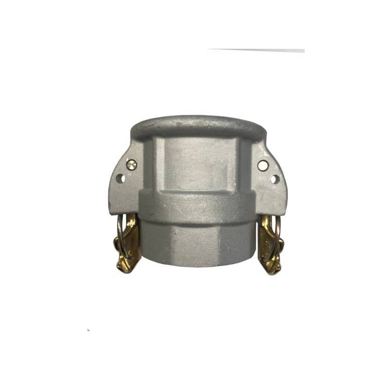Camlock tipo D - Security: acople hembra - rosca hembra BSPP - Anillas de seguridad - Junta NBR Camlock tipo D - Security: acople hembra - rosca hembra BSPP - Anillas de seguridad - Junta NBR