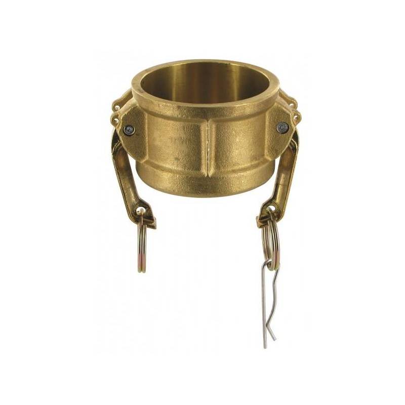 Camlock tipo DC: tapón hembra - Junta NBR