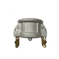 Camlock tipo DC - Security: Tapón hembra - Anillas de seguridad - Junta NBR