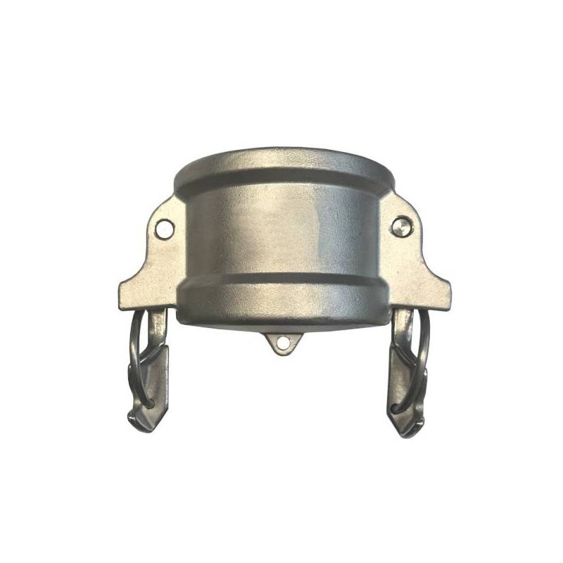 Camlock tipo DC - Security: Tapón hembra - Anillas de seguridad - Junta NBR