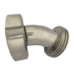 Codo 45° - Hembra DIN con tuerca a Macho DIN