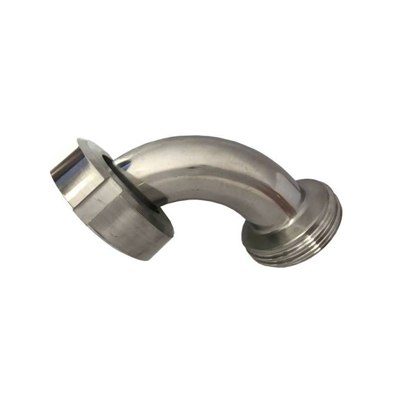 Codo90° DIN - Hembra DIN con tuerca a macho DIN