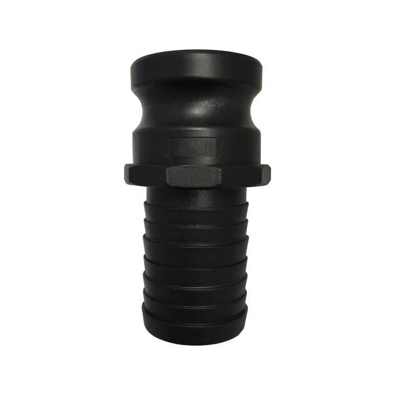 Camlock tipo E: acople macho - espiga para manguera