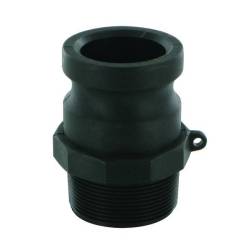 Camlock tipo F: acople macho - rosca macho BSP