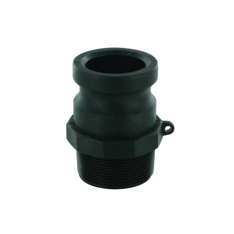 Camlock tipo F: acople macho - rosca macho BSP