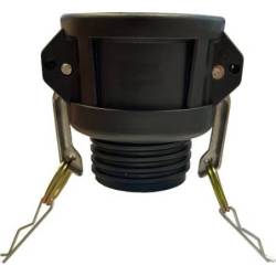 Adaptador camlock hembra con rosca macho IBC
