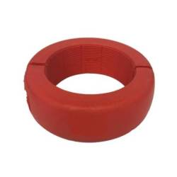 Anillo de protección de dos piezas para manguera