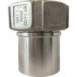 Acople rosca hembra BSPP EN 14420-2 con espiga lisa