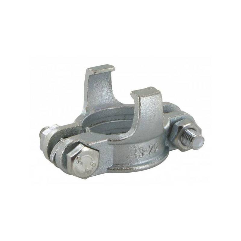 Abrazadera con garras de seguridad DIN 20039