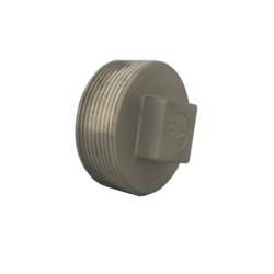 Tapón cuadrado con rosca macho BSPT