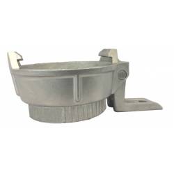 TW-Acople hembra tipo MK con rosca hembra BSPP (con planca de 90°) - Junta labial CSM Junta de rosca de PTFE