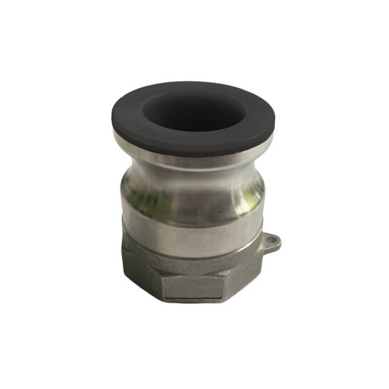 Camlock tipo A - DIN: acople macho - rosca hembra BSPP - Recubierto de PFA