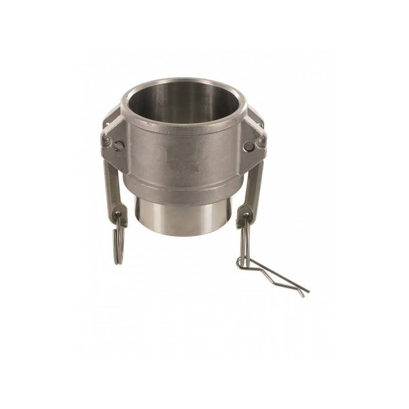 Camlock tipo BW: acople hembra - para soldar- Junta NBR