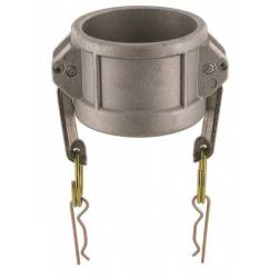 Camlock tipo DC: tapón hembra - MIL A-A-59326A - Junta NBR