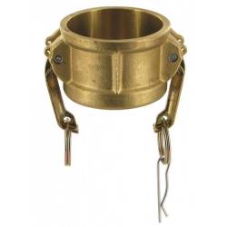 Camlock tipo DC: tapón hembra - Junta NBR
