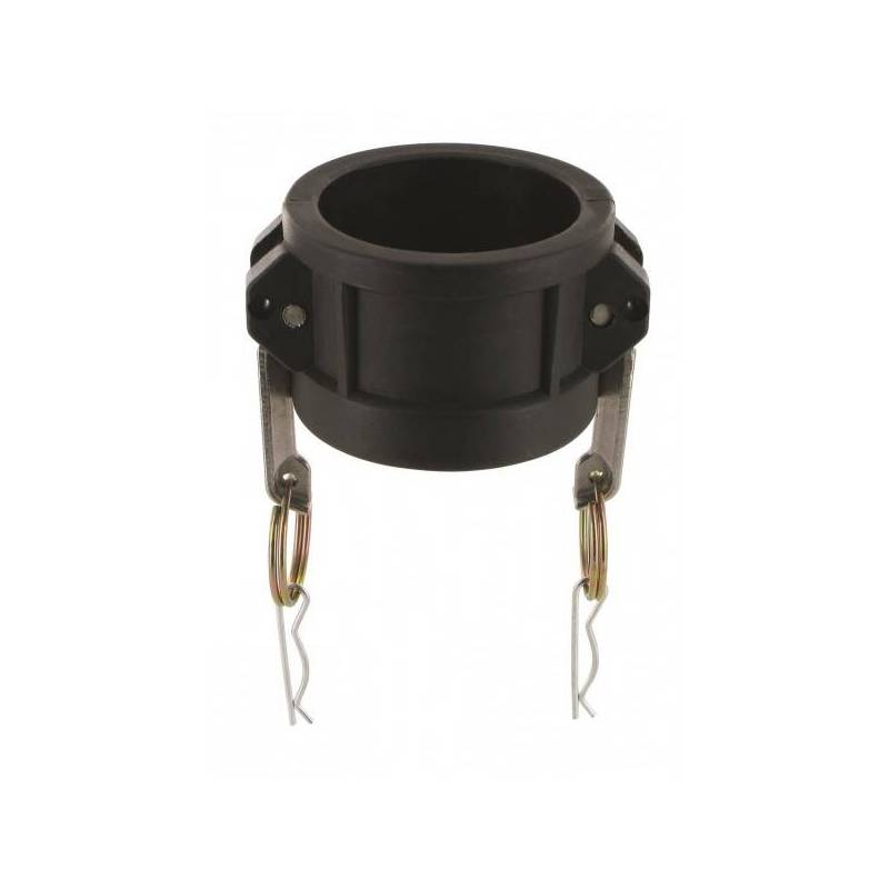 Camlock tipo DC: tapón hembra - Junta EPDM