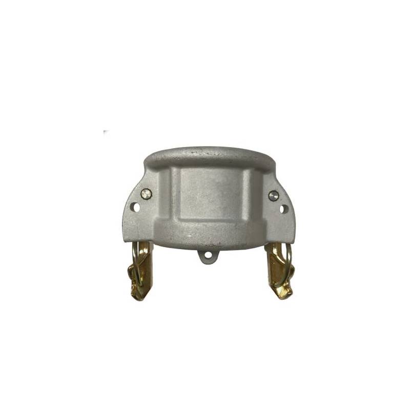 Camlock tipo DC - Security: Tapón hembra - Anillas de seguridad - Junta NBR