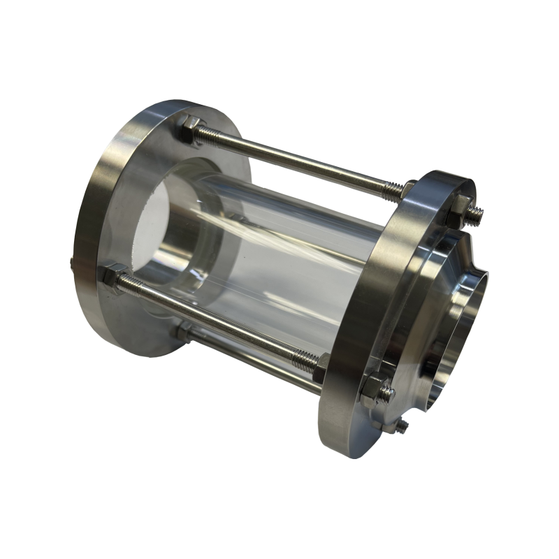 Mirilla tubular DIN con extremos para soldar