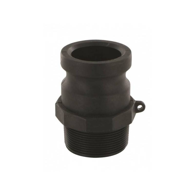 Camlock tipo F: acople macho - rosca macho BSP