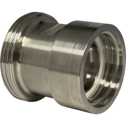 Adaptador rosca hembra IBC con macho DIN 11851 - sin junta