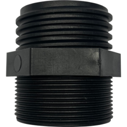 Adaptador rosca macho IBC con rosca macho BSPT